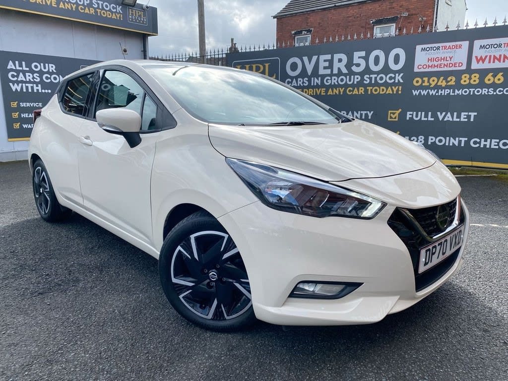 2021 used Nissan Micra 1.0 IG-T ACENTA XTRONIC 5d AUTO 92 BHP