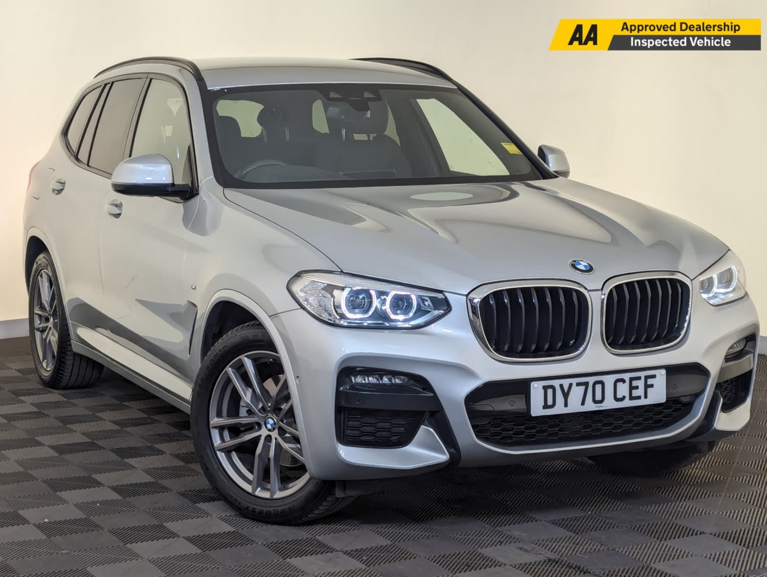 2020 used BMW X3 xDrive20d M Sport 5dr Step Auto