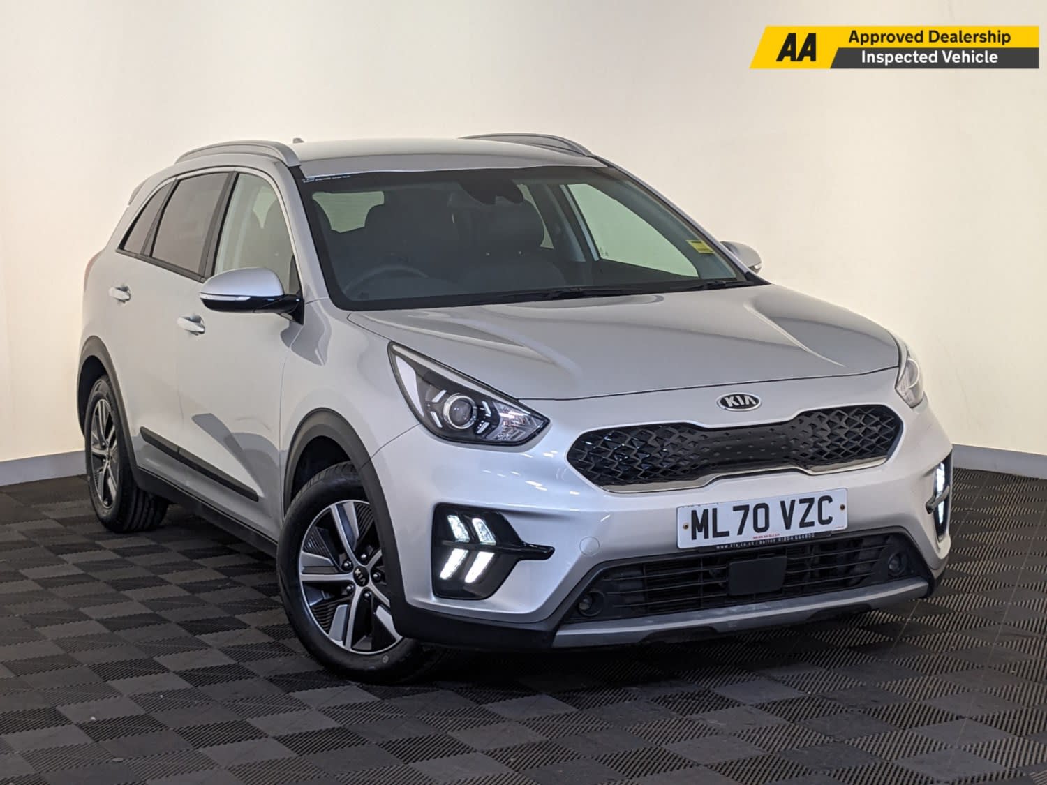 2020 used Kia Niro 1.6 GDi Hybrid 2 5dr DCT