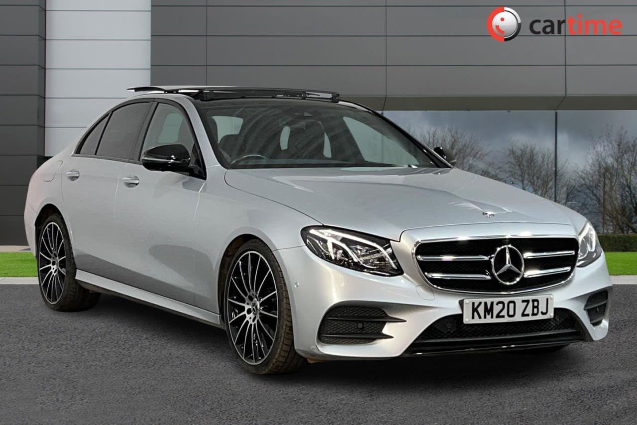 2020 used Mercedes-Benz E Class 2.0 E 300 D AMG LINE EDITION PREMIUM PLUS 4d 242 BHP 360 Degree Camera, Bur