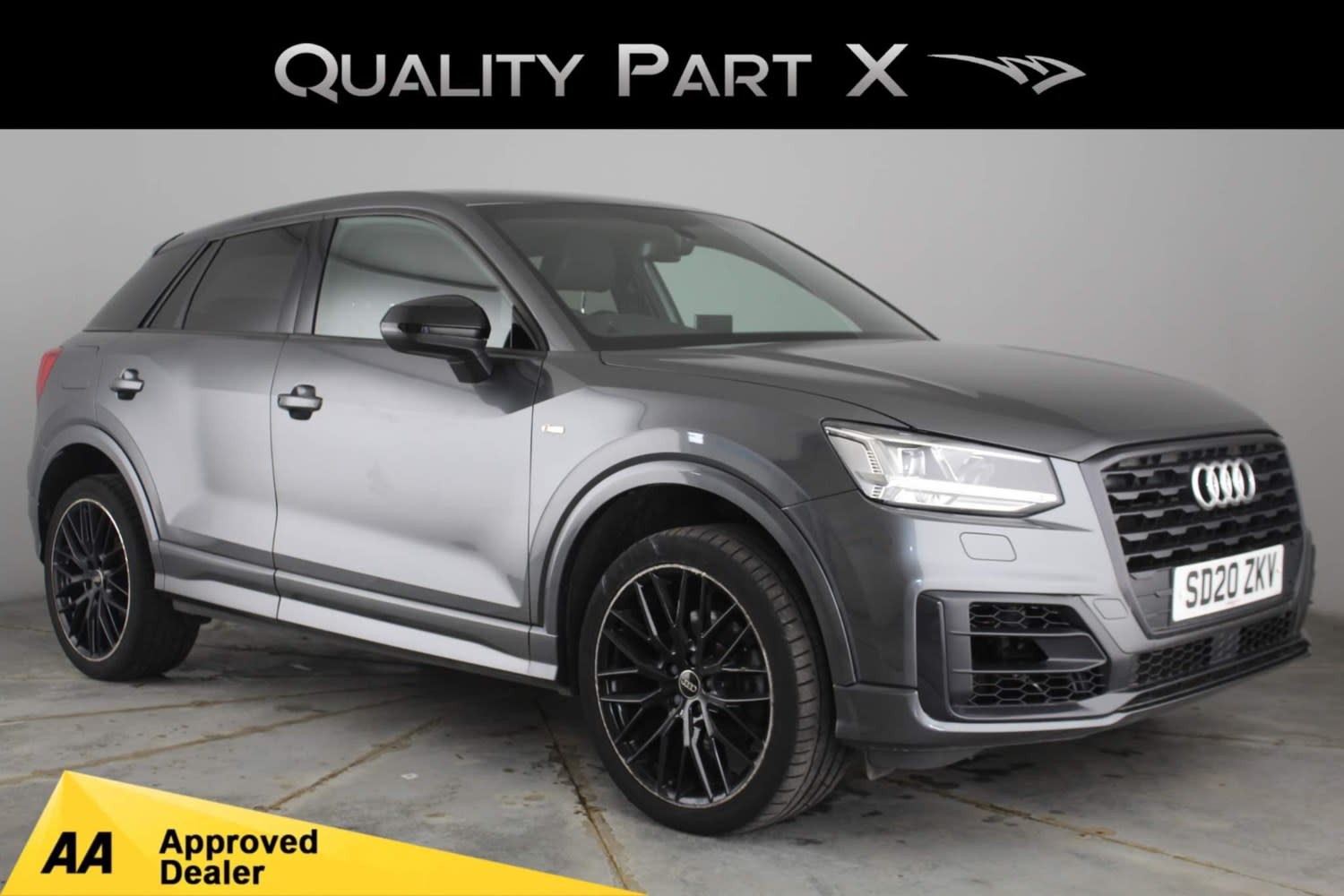 2020 used Audi Q2 35 TFSI Black Edition 5dr S Tronic