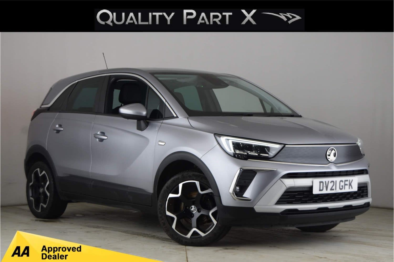 2021 used Vauxhall Crossland 1.2 Turbo Elite Nav Euro 6 (s/s) 5dr