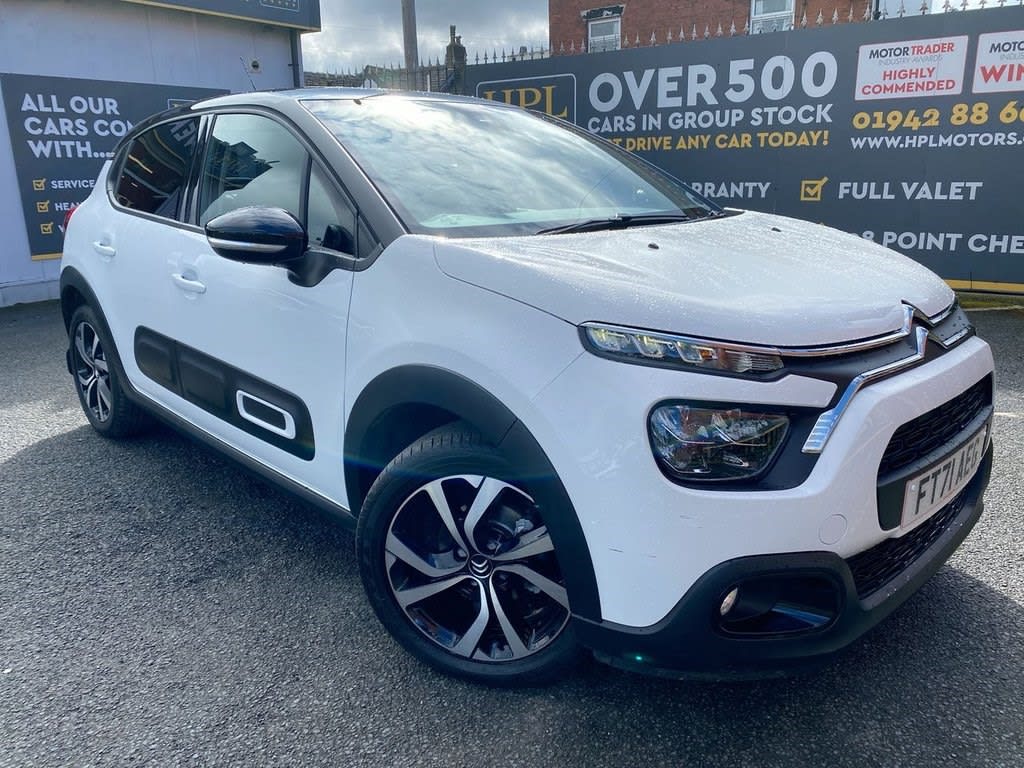 2022 used Citroen C3 1.2 PURETECH SHINE PLUS S/S 5d 82 BHP