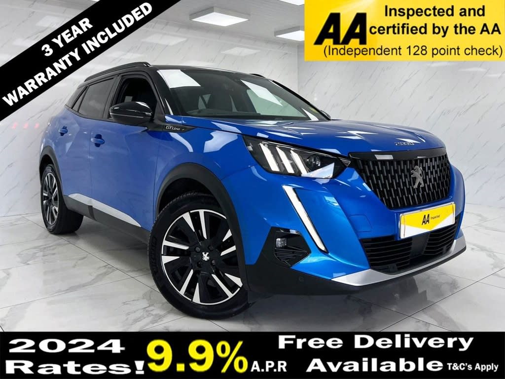 2020 used Peugeot 2008 1.2 PURETECH S/S GT LINE 5d 129 BHP