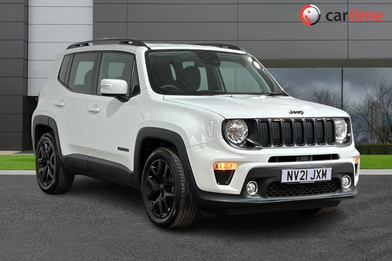 2021 used Jeep Renegade 1.0 GSE NIGHT EAGLE 5d 118 BHP Satellite Navigation, Tinted Windows, Cruise