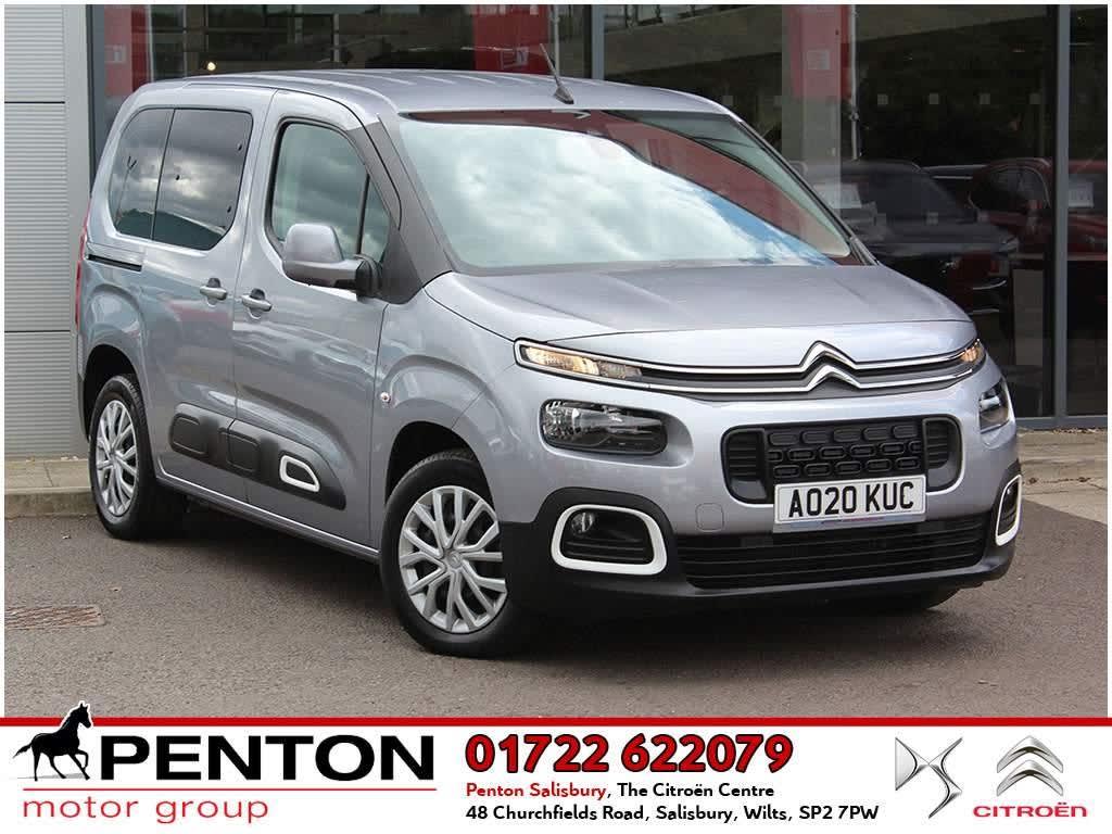 2020 used Citroen Berlingo 1.5 BlueHDi Feel M MPV EAT8 Euro 6 (s/s) 5dr