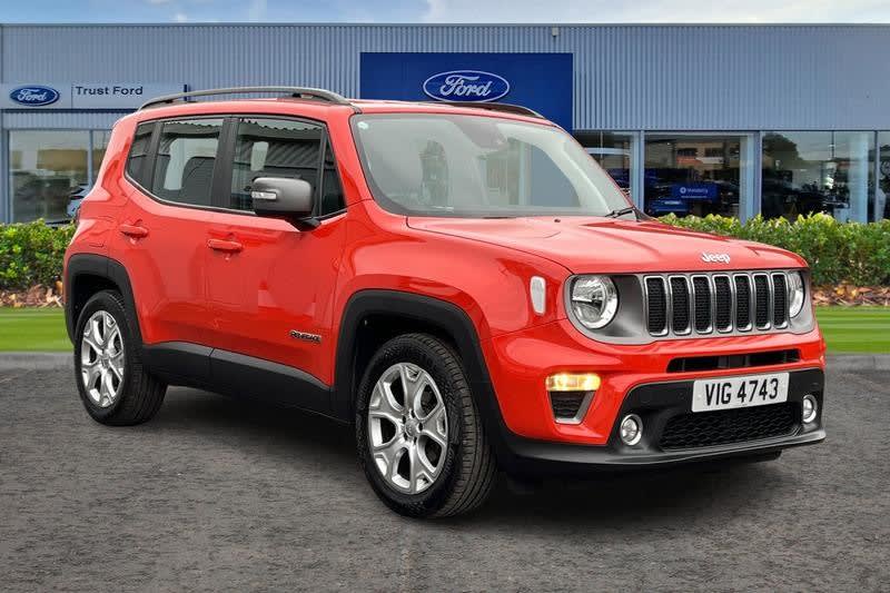 2021 used Jeep Renegade 1.0 T3 GSE Limited 5dr, Heated Seats, Multimedia Screen, Sat Nav, Parking S