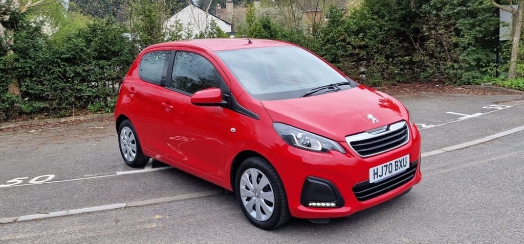 2020 used Peugeot 108 1.0L ACTIVE 5d 72 BHP