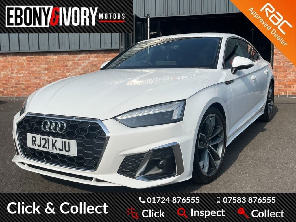 2021 used Audi A5 2.0 SPORTBACK TDI S LINE MHEV 5d 161 BHP