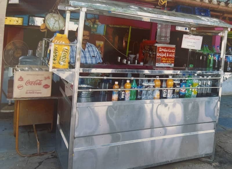 Happy Naturals first shop memory from Old Mangalagiri