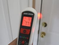 Black & Decker TLD 100 Warmteverliesmeter display