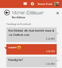 Facebook-chat-klein