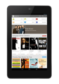 Google Play 4.0 op tablet