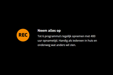 Opnemen 6 zenders Ziggo