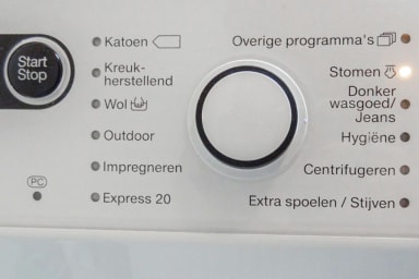 Wasmachine stoom