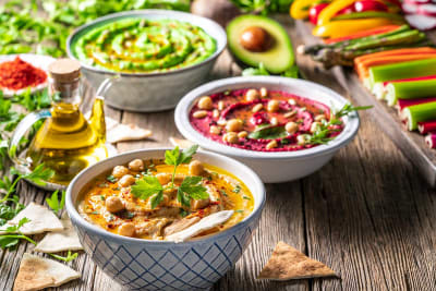 Hummus diverse smaken