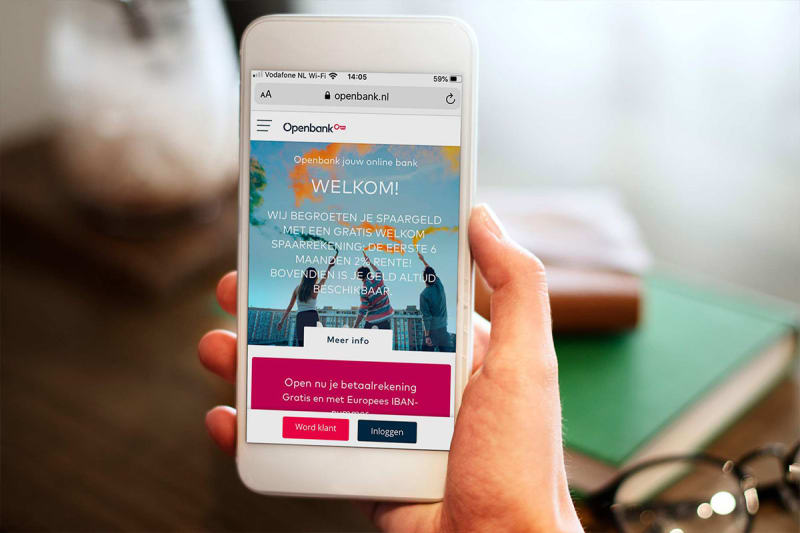 Openbank mobiele app