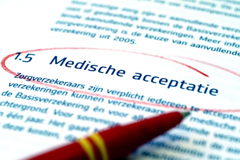Artikel medische acceptatie
