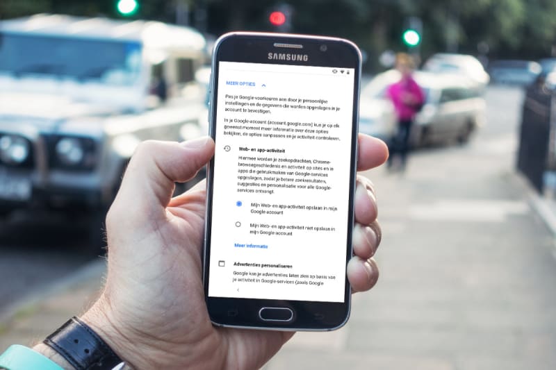 samsung-web-app-activiteit