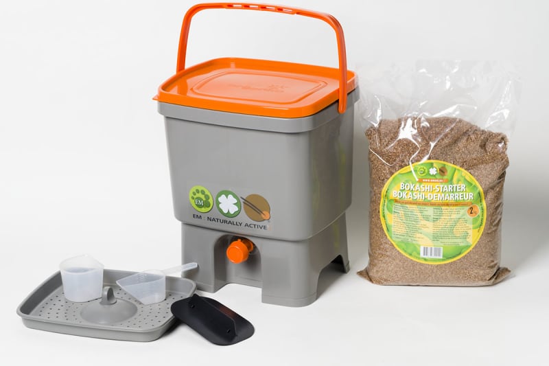 Bokashi fermenteeremmer eerste indruk