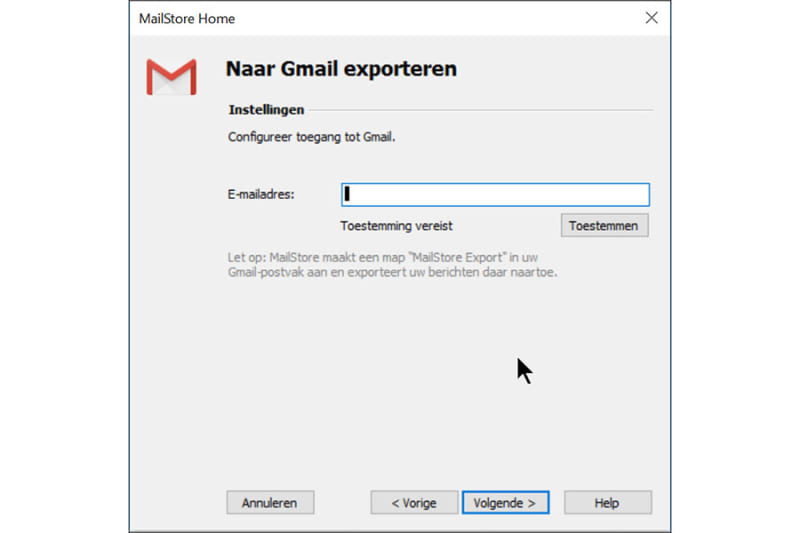 Gmail1 - Overstappen van Windows Live Mail