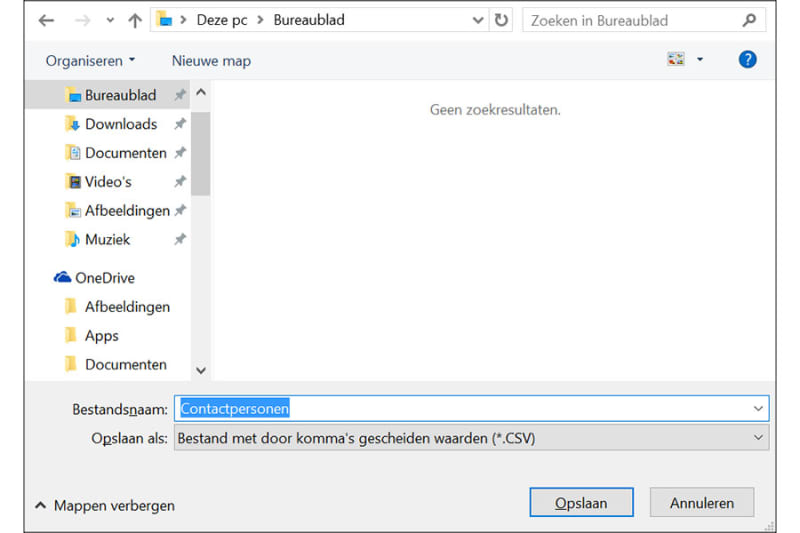 Stap4.1 - Overstappen van Windows Live Mail