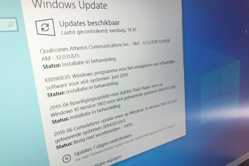 Windows update 10