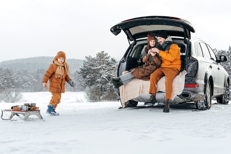 wintersport autovakantie private lease auto