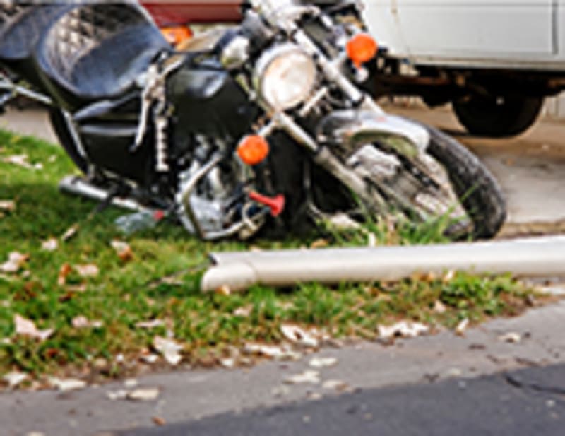 Motor ongeluk schade