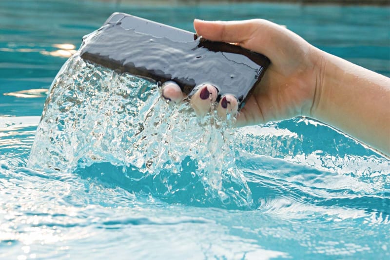 Waterdichte smartphone