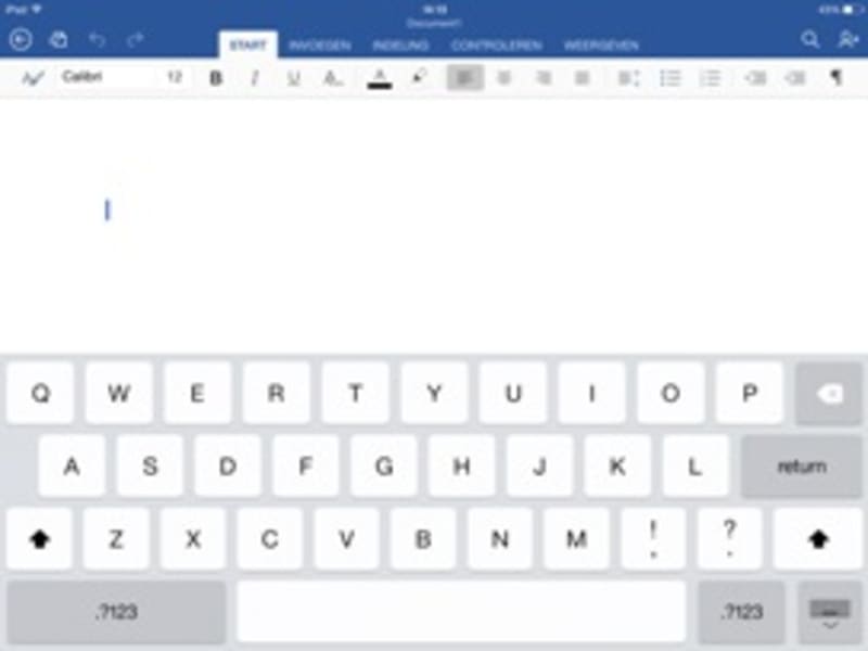 Intro: word voor de iPad