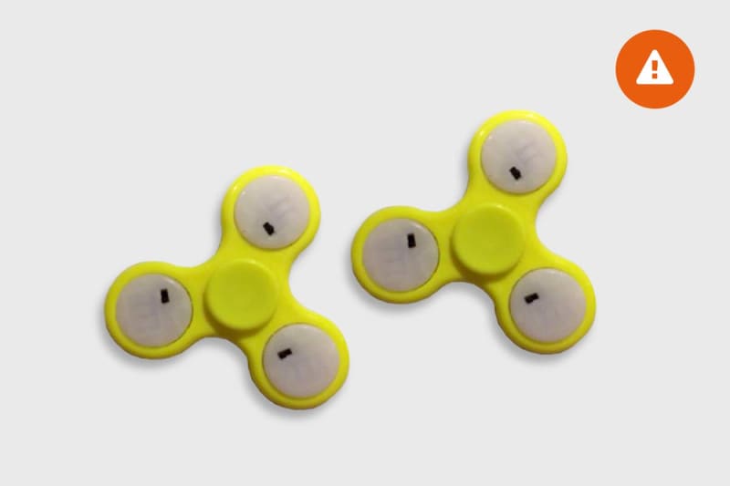 Waarschuwing-spinners-Toy