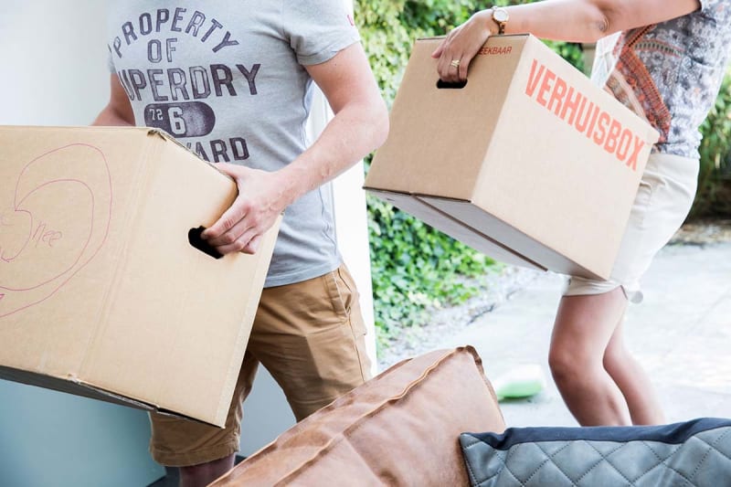 overzicht - de verhuizing