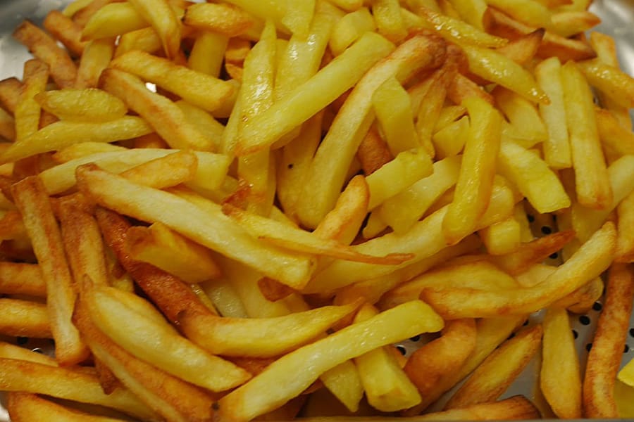 Acrylamide frites