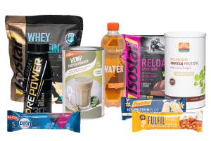 Overzichtfoto krachtsport