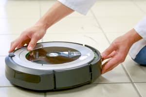 Robotstofzuiger video hoe we testen