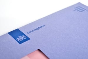 Belastingdienst blauwe envelop
