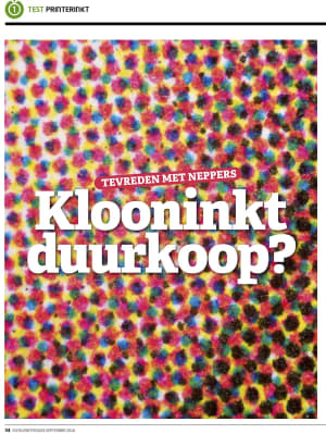 gidsartikel test printerinkt