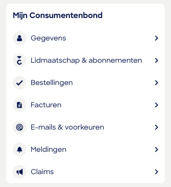 Mijn Consumentenbond 9-9-2025