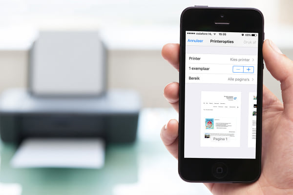 Draadloos printen