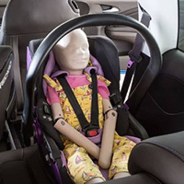 Autostoeltje voor baby highlight 1 - frontale botsing