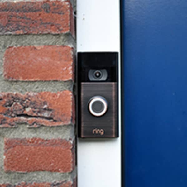 Deurbel als beveiligingscamera