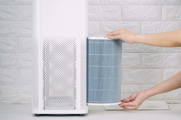 ilters schoonmaken en vervangen