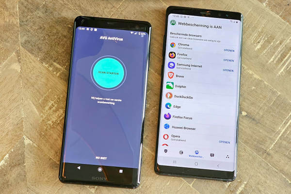 Virusscanner smartphone