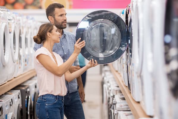 Wasmachine kopen winkel