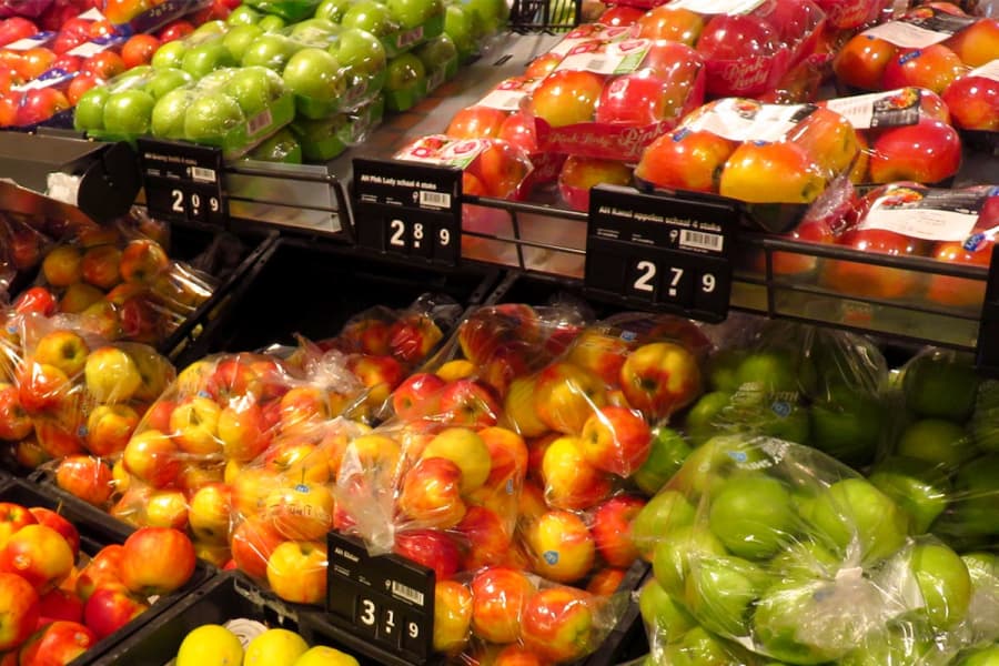 Verpakking plastic storend