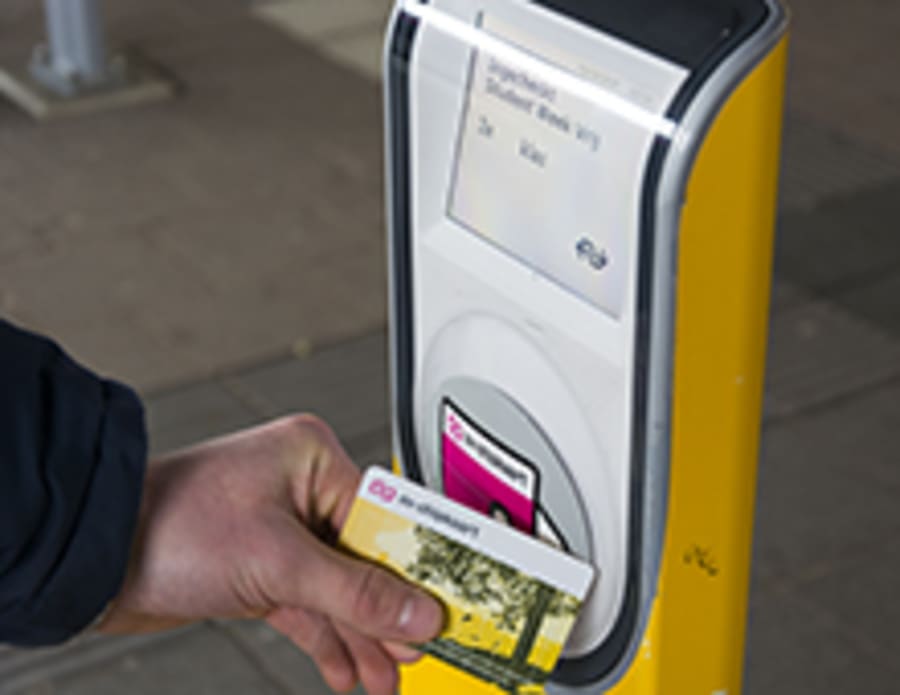 Inchecken OV chipkaart