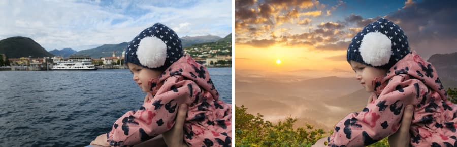 photoshopelements-achtergrond-vervangen