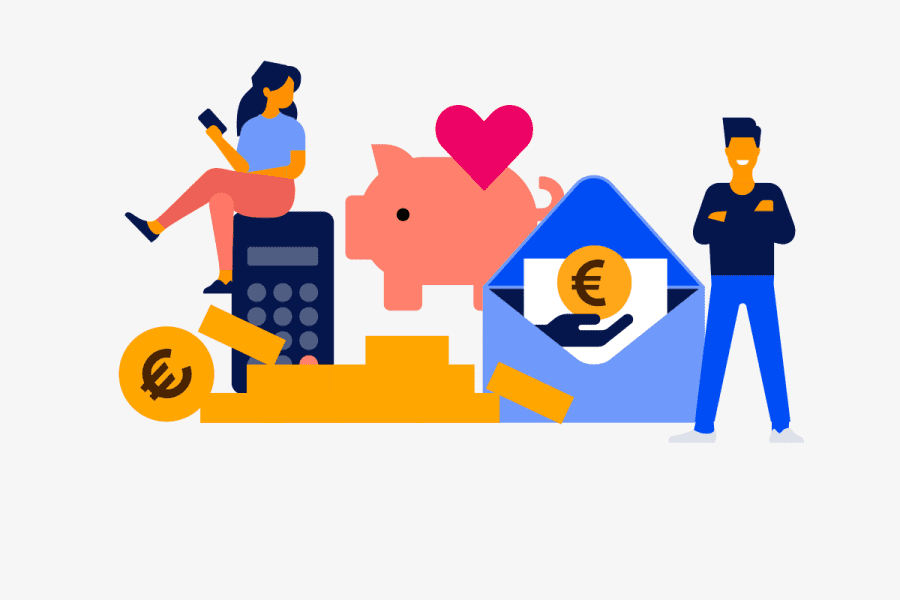 Hoofdblok Schenken aan een goed doel