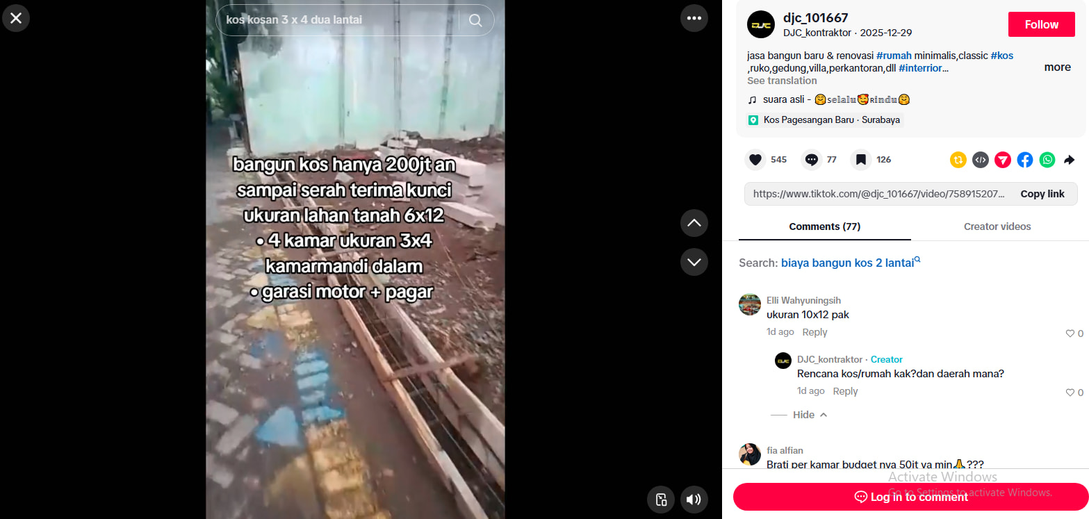 Dokumentasi Proyek Terbaru DJC
